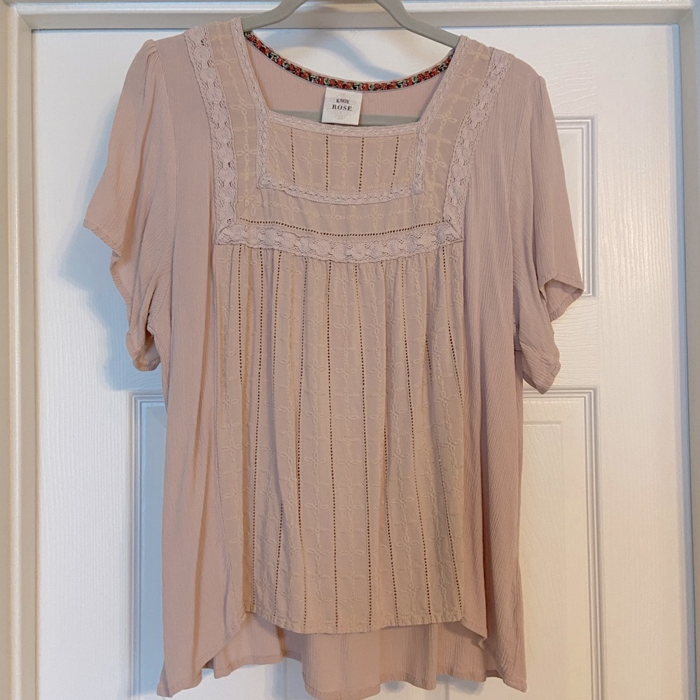 Blush Pink Blouse